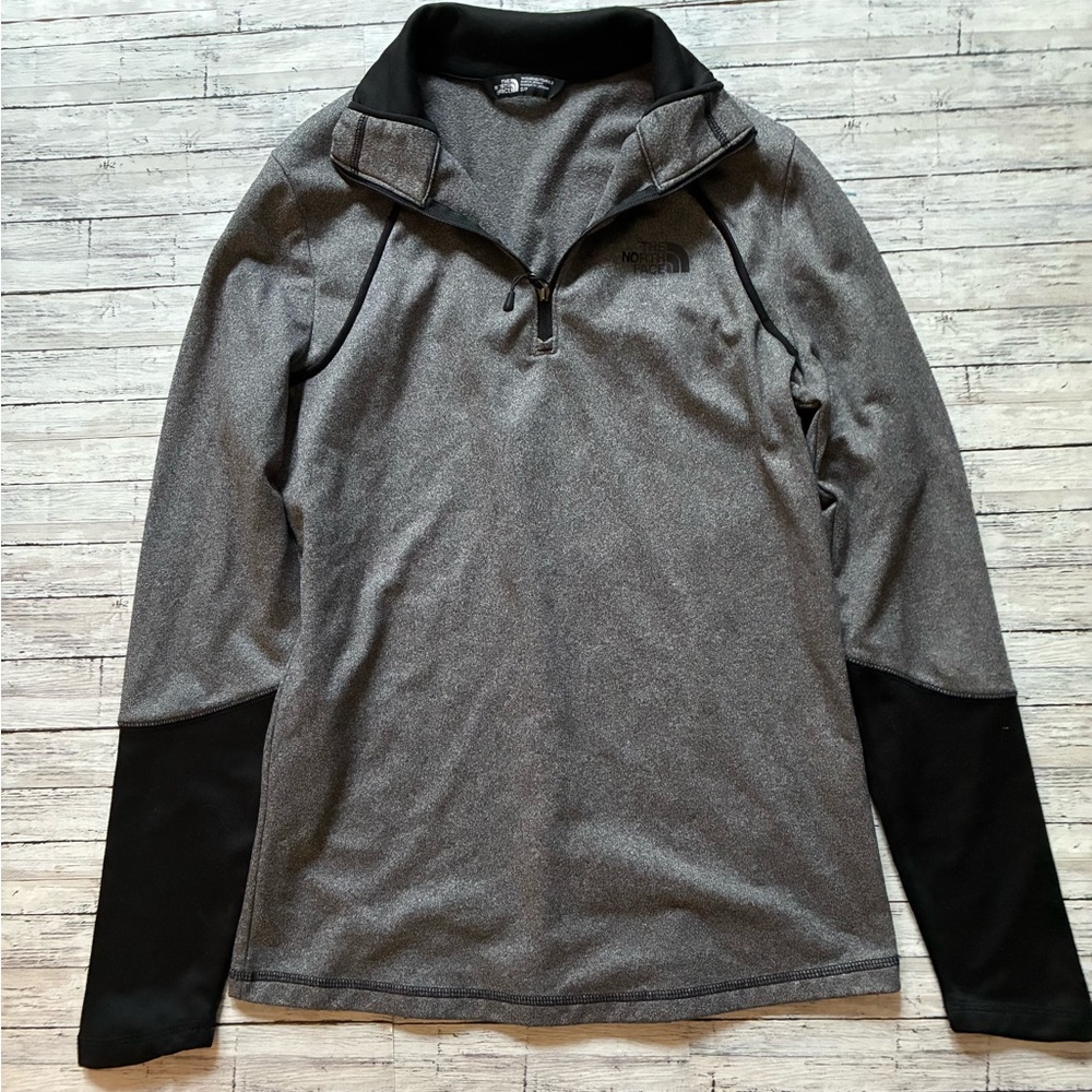 The North Face pullover  Gray and Black